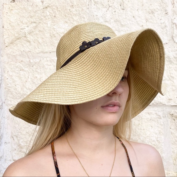 Dy Wide Brim Woven Sun Hat | Poshmark